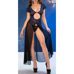 Chilirose Robe Double côté Estevia Noire